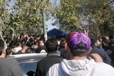 این بار، جولان اغتشاشگران در بهشت زهرا/ مامور انتظامات مجروح شد