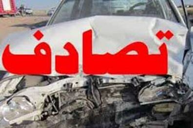 تصادف نیسان و مینی بوس در اندیمشک