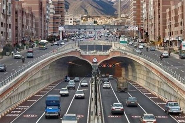 ممنوعیت ورود موتورسیکلت‌ها به تونل‌های سطح شهر تهران