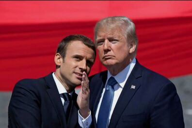 گفت و گوی ترامپ و ماکرون درخصوص ایران و سوریه