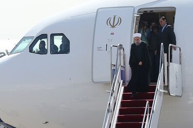 روحانی به تهران بازگشت