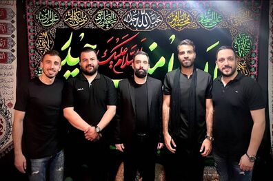 ستاره‌های استقلال و پرسپولیس در هیئت مداح مشهور 