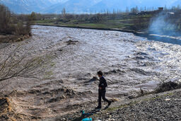 برگزاری مراسم رونمایی از ماشین‌ آلات و تجهیزات اهدایی به مناطق سیل زده