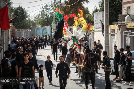 مراسم عزاداری عاشورای حسینی در محله فیروز بهرام