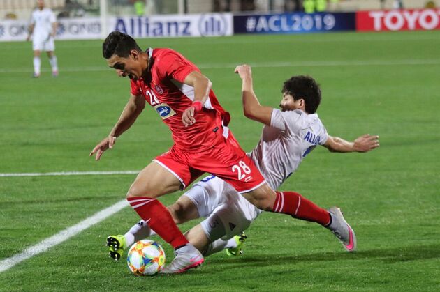 نتیجه بازی پرسپولیس و پاختاکور/ پرسپولیس 1    پاختاکور 1