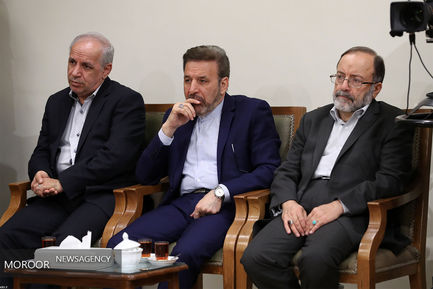 دیدار رییس‌جمهور و اعضای هیات دولت با مقام معظم رهبری 