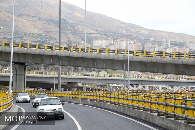 وضعیت ترافیکی بزرگراه های تهران در صبح ۲۰ آبان اعلام شد