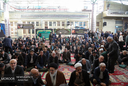 بزرگداشت آیت الله هاشمی شاهرودی در مسجد ارک