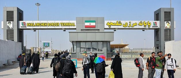 مرز شلمچه بسته شد