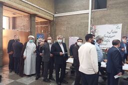 علی القاصی مهر پای صندوق رای حضور یافت