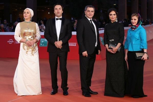 عوامل فیلم «جاودانگی» روی فرش قرمز جشنواره رم 