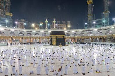 مسیر عمره‌گزاران در مسجدالحرام در ایام کرونا تغییر یافت