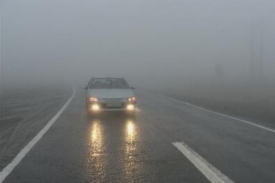 مه گرفتگی در محورهای خراسان رضوی و فیروزکوه