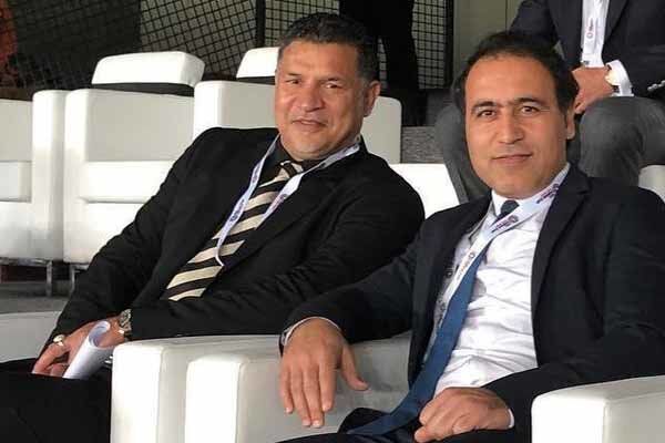 تبریک علی دایی به دارنده اولین مدال طلای کاروان ایران در بازی های المپیک