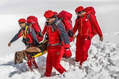 یافتن کوهنوردان مفقودی در کوه دماوند