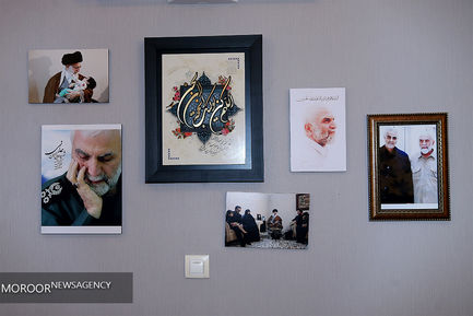  رییس جمهوری در دیدار خانواده شهید سردار سرتیپ پاسدار حسین همدانی