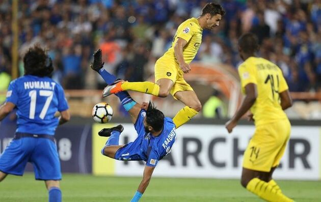 نتیجه بازی استقلال و السد قطر/ استقلال 1   السد قطر3