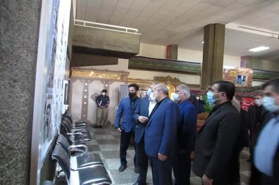 بازدید وزیرکشور از نمایشگاه نقش وزارت کشور در دفاع مقدس