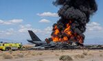 سقوط مرگبار بمب‌افکن B-52 آمریکا در کالیفرنیا