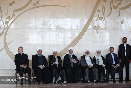 وداع با شهدای ترور در مجلس