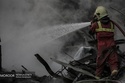 هفتمین روز آواربرداری ساختمان پلاسکو