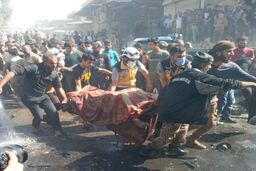 انفجار یک خودروی بمب‌گذاری شده در شهر عفرین