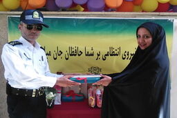 بزرگداشت هفته نیروی انتظامی در پارک آموزش ترافیک آفتاب