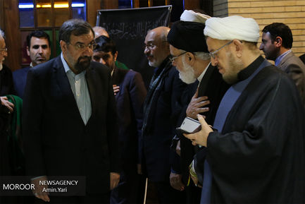 مراسم نکوداشت هاشمی شاهرودی در مسجد نور