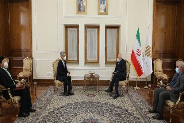 دیدار و خداحافظی سفیر کره جنوبی با ظریف
