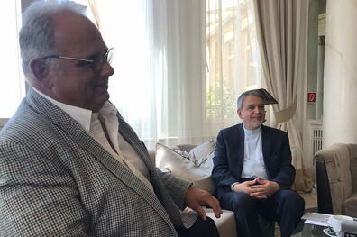 صالحی امیری با رئیس اتحادیه جهانی کشتی دیدار کرد