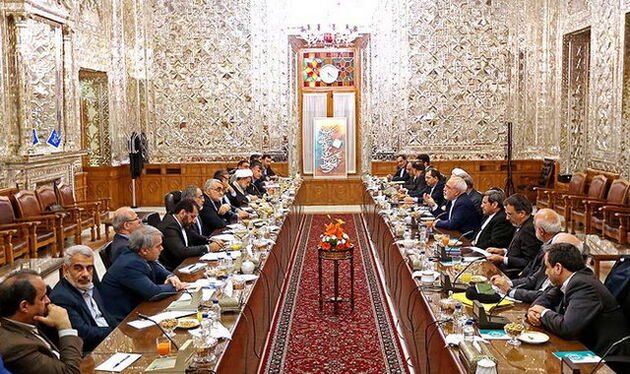 صحبت های ظریف در کمیسیون امنیت ملی