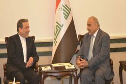 عراقچی با نخست وزیر عراق در بغداد دیدار کرد