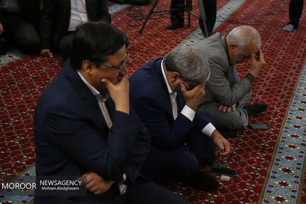 مراسم چهلم شهدای حمله تروریستی مجلس