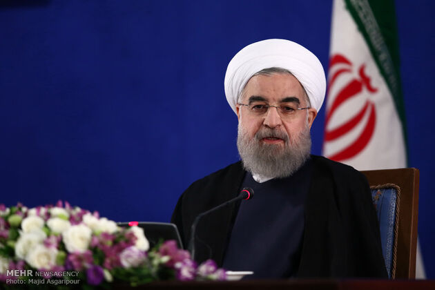 آغاز سخنان روحانی در دیدار و ضیافت افطار با ورزشکاران