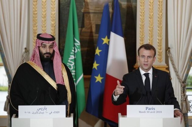 تماس اضطراری مکرون با بن‌سلمان
