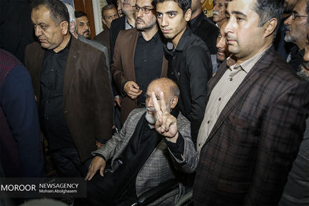 مراسم ختم برادر محمود احمدی نژاد