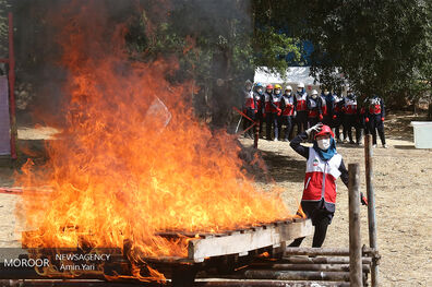 هفتمین المپیاد مهارت‌های امدادی دادرسان در بخش دختران