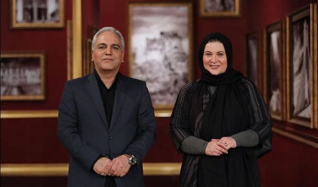 ریما رامین فر مهمان امشب برنامه دورهمی شد