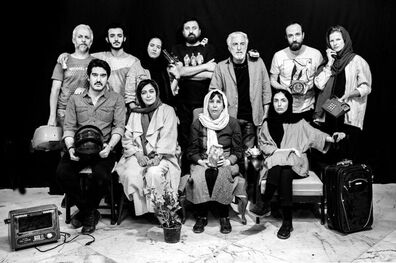 معرفی بازیگران نمایش بداهه
