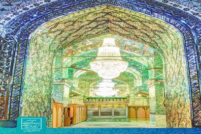 عکس/ حرم مطهر سیدعلاالدین حسینی در شیراز
