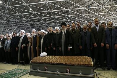 پخش زنده مراسم تشییع آیت الله هاشمی از شبکه‌ المنار