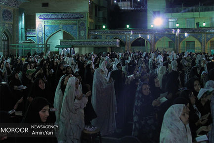 شب بیست و سوم ماه مبارک رمضان در امامزاده صالح (ع) تجریش