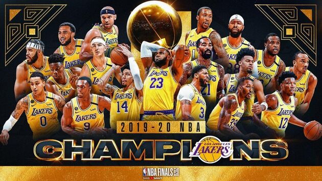 تیم بسکتبال لس آنجلس لیکرز قهرمان NBA شد