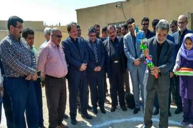 بانک صادرات ایران عملیات ساخت شانزدهمین مدرسه را آغاز کرد