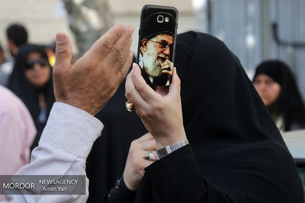 تشییع پیکر شهید مدافع حرم محمد جنتی