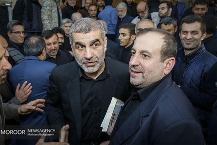 مراسم ختم برادر محمود احمدی نژاد