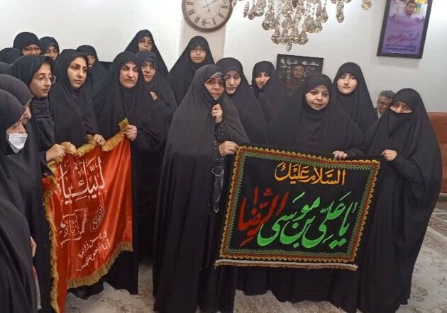 تبریک همسر شهید باکری به مادر آرمان علی‌وری