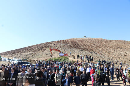 جشن هفته درختکاری در کرمانشاه