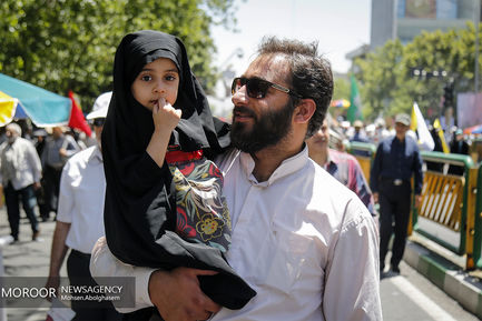 حضور شخصیت های لشکری و کشوری در راهپیمایی روز جهانی قدس