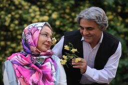 الهام طهوری مقابل دوربین روزگار جوانی رفت